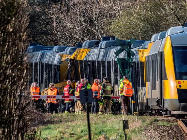 Δανία: Δύο τρένα συγκρούστηκαν μετωπικά - 17 τραυματίες