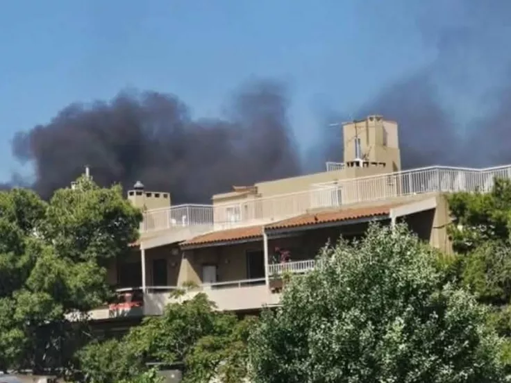 Φωτιά στην Αγία Παρασκευή