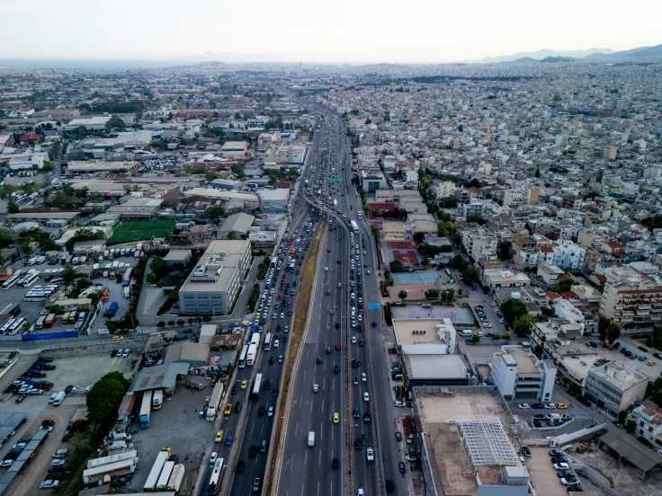 Κίνηση τώρα: Πρωινό μποτιλιάρισμα στον Κηφισό