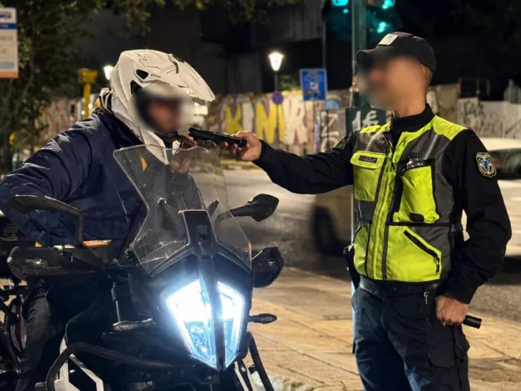 Τροχαία Αττικής: 12.855 αλκοτέστ σε μία εβδομάδα, 10 συλλήψεις για οδήγηση