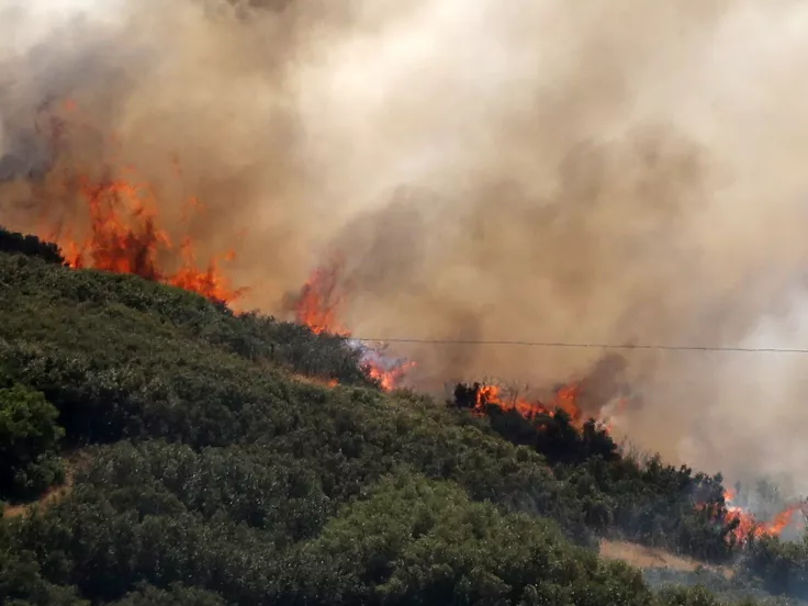 Φωτιά στο Δερβένι: Συνελήφθη 51χρονος - Εκτελούσε γεωργικές εργασίες