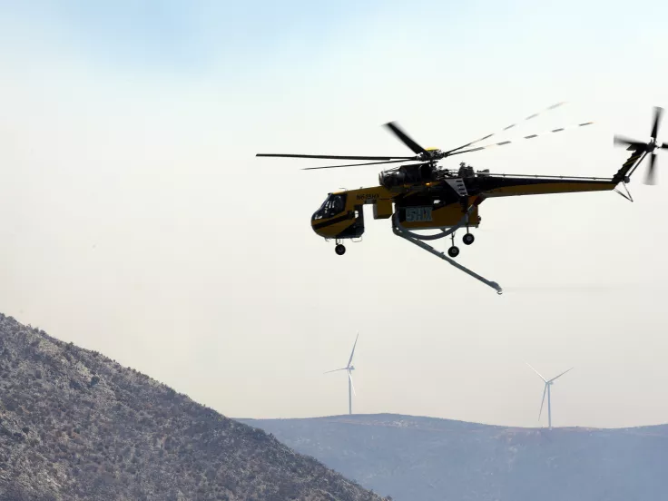 Φωτιά τώρα στη Φωκίδα - Ήχησε το 112 για εκκένωση περιοχών