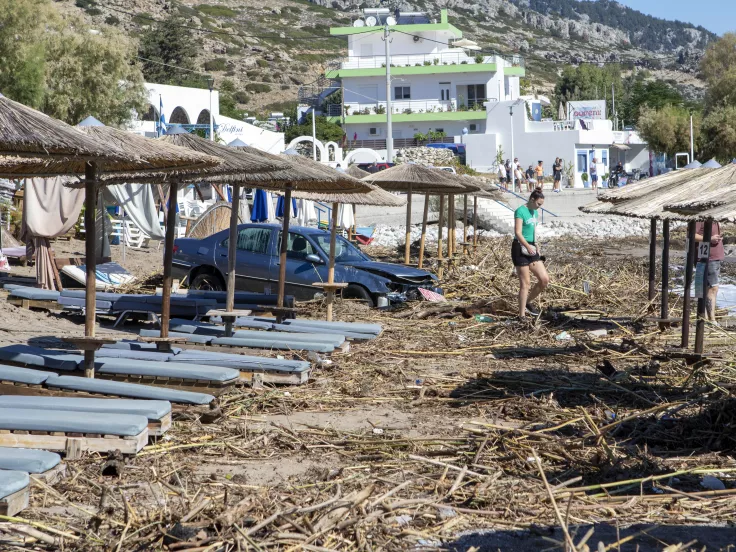 Κακοκαιρία στη Ρόδο: Μέχρι τις 23 Οκτωβρίου οι δηλώσεις ζημιών από επιχειρήσεις