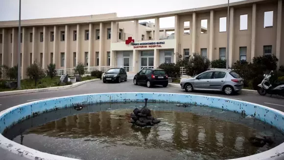 νοσοκομείο Σαντορίνης (Eurokinissi)