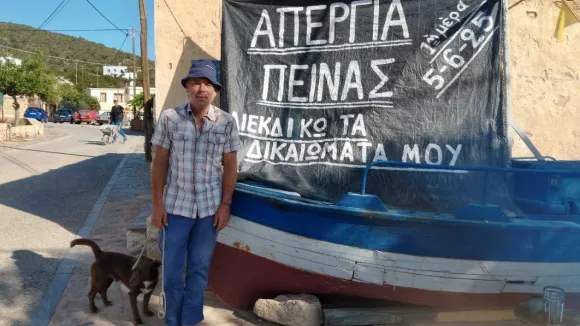 Απεργία πείνας στην Γαύδο