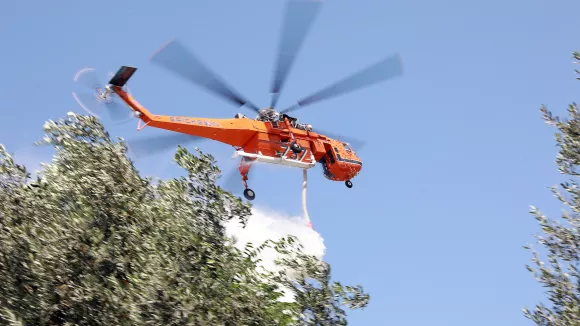 Κρήτη: Φωτιά τώρα στις Αρχάνες (βίντεο)