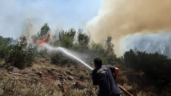 Μεγάλη φωτιά τώρα στο Ηράκλειο - Ήχησε το 112