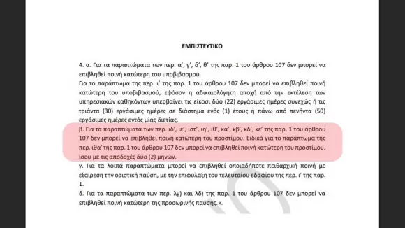 Νομοσχεδιο αξιολογηση