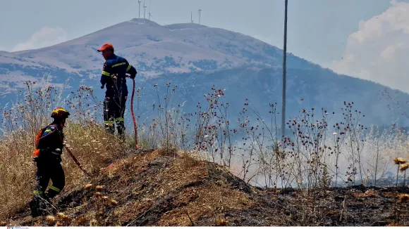 Συναγερμός για φωτιά: Υψηλός κίνδυνος το Σάββατο, σύμφωνα με τον χάρτη πρόβλεψης