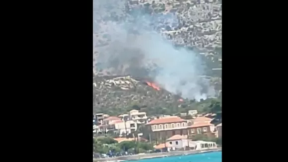 Φωτιά στην Πλύτρα Λακωνίας