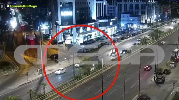τροχαίο στη λεωφόρο Συγγρού