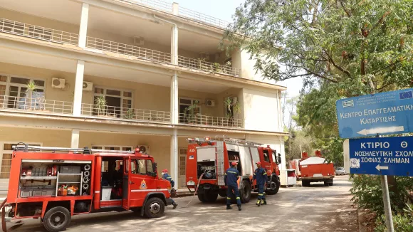 Φωτιά στο νοσοκομείο Σωτηρία