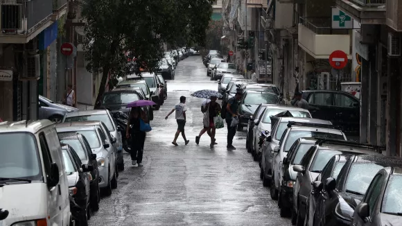 Βροχή στην Αθήνα
