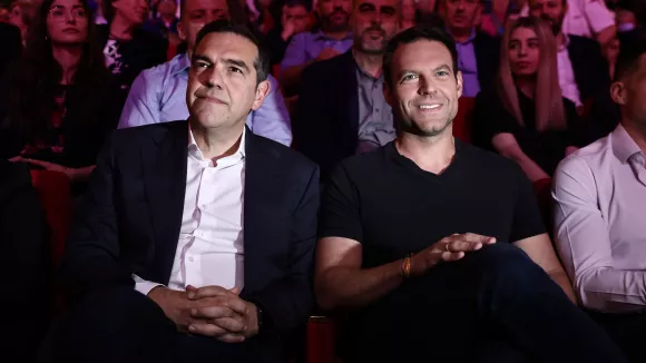 Αλέξης Τσίπρας και Στέφανος Κασσελάκης