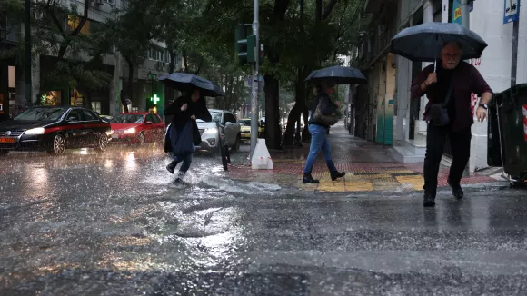 Βροχές στην Αθήνα