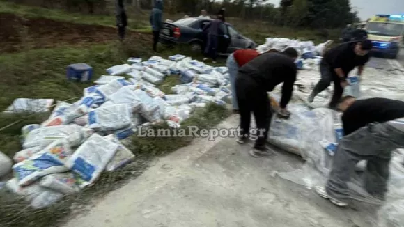 Τροχαίο στη Λαμία