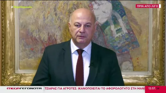 Τσιάρας: «Τα μπλόκα και τα πείσματα δεν ωφελούν ούτε τους αγρότες ούτε την κοινωνία»