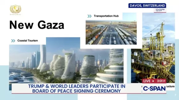 «Νέα Γάζα»: Σχέδιο ανοικοδόμησης 25 δισ. παρουσίασε ο γαμπρός του Τραμπ - Κατοικίες και τουριστικές ζώνες