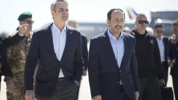 Μητσοτάκης από Πάφο: «Η Κύπρος της ευρωπαϊκής οικογένειας δεν είναι και δεν θα μείνει ποτέ μόνη»