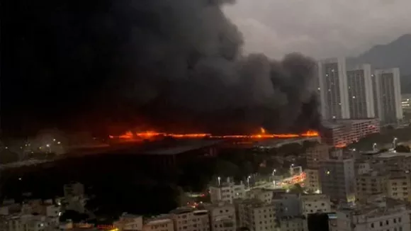 Κίνα πυρκαγιά