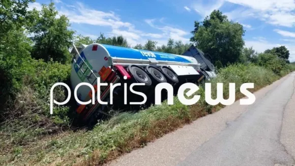 Βυτιοφόρο στην Ηλεία