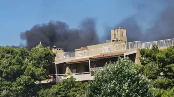 Φωτιά στην Αγία Παρασκευή