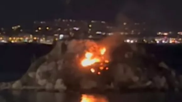 Φωτιά στα Βοτσαλάκια στον Πειραιά