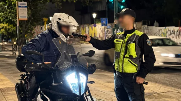 Τροχαία Αττικής: 12.855 αλκοτέστ σε μία εβδομάδα, 10 συλλήψεις για οδήγηση