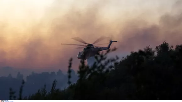 Ξέσπασε φωτιά στο Μελιδοχώρι Ηρακλείου - Ήχησε το 112