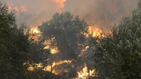 Πολύ υψηλός κίνδυνος πυρκαγιάς αύριο σε δύο Περιφέρειες (χάρτης)