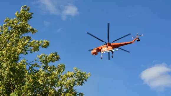 Φωτιά στη Νέα Κερασιά Θεσσαλονίκης