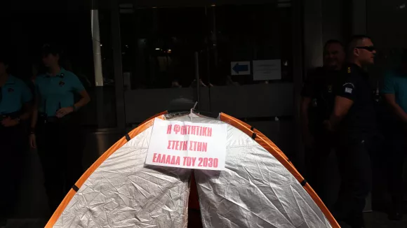 Στο πλαίσιο της μέρας δράσης για το δικαίωμα στη στέγαση δήλωσαν πως «δεν είναι πελάτες οι φοιτητές»