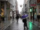 Καιρός - Βροχή στην Ερμού