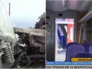 Εικόνες από το πολύνεκρο δυστύχημα στα Τέμπη