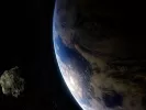 Αστεροειδής πλανήτης στο διάστημα