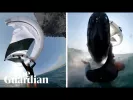 Φάλαινα χτύπησε σέρφερ