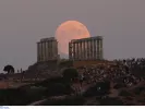 Ροζ πανσέληνος της φράουλας