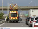Τροχαίο στην Εγνατία Οδό: ΙΧ παρέσυρε και τραυμάτισε εργάτη