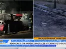 Νεκρός σε φλεγόμενο αυτοκίνητο