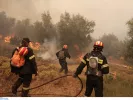 Εύβοια: Φωτιά τώρα κοντά σε εργοστάσια των ΔΕΗ και ΑΓΕΤ
