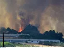 Φωτά τώρα στην Εύβοια - Σπεύδουν 60 πυροσβέστες