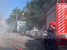 Φωτιά σε απορριματοφόρο