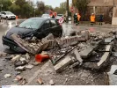 Κατάρρευση μπαλκονιού στο Λαύριο: Συγκλονίζει βίντεο - Δύο γυναίκες σώθηκαν στο παρά πέντε
