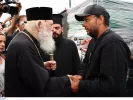 Πάνος Ρούτσι: Στο πλευρό του ο αρχιεπίσκοπος Ιερώνυμος - «Ήρθα να δω έναν άνθρωπο που υποφέρει»