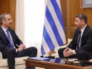 Συνάντηση Μητσοτάκη - Ανδρουλάκη για Μέση Ανατολή: «Η ελληνική διπλωματία και οι αναβαθμισμένες Ένοπλες Δυνάμεις μας είναι στις υπηρεσίες του οικουμενικού ελληνισμού»