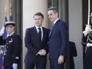 Εμανουέλ Μακρόν και Κυριάκος Μητσοτάκης