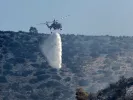 Και στα δύο μέτωπα καίγονται εκτάσεις με χαμηλή βλάστηση