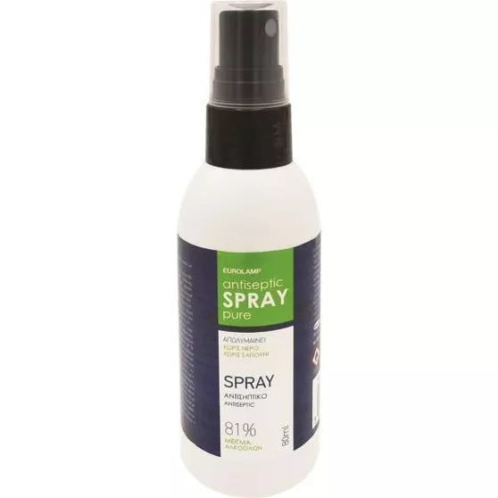 2. EUROLAMP antiseptic SPRAY pure
