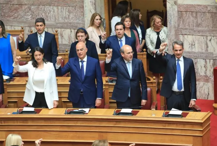 Ορκωκομσία νέας βουλής