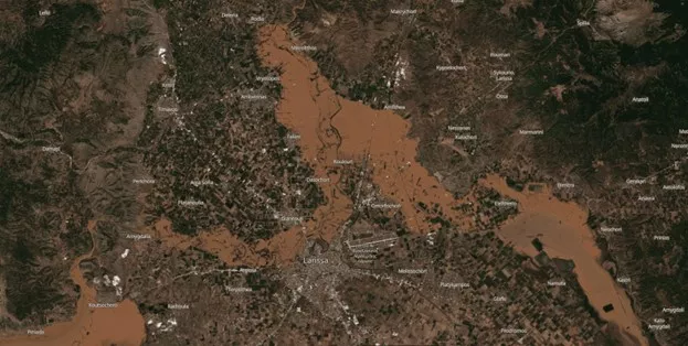 Πλημμύρες στη Θεσσαλία